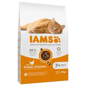 Výhodné balenie IAMS 2 x veľké balenie - Vitality Senior Chicken - 2 x 10 kg
