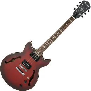 Ibanez AM53-SRF Sunburst Red Flat Semiakustická gitara