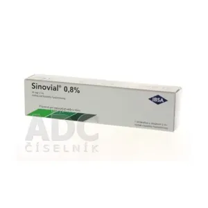 Sinovial 0,8 % viskoelastický roztok kys. hyalurónovej (16 mg/2 ml) 1x2 ml #1814237