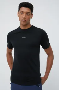 Športové tričko Icebreaker Zoneknit čierna farba, jednofarebné
