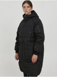 Trenčkoty a ľahké kabáty pre ženy ICHI - čierna #640380