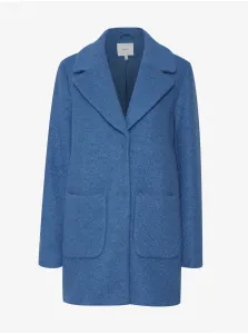 Kabáty pre ženy ICHI - modrá #4732027