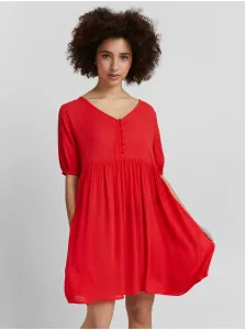 Červené dámske šaty ICHI