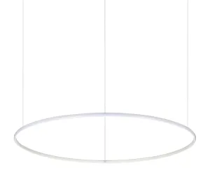 Ideal Lux Ideal Lux - LED Luster na lanku HULAHOOP LED/46W/230V pr. 100 cm biela