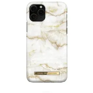 iDeal Of Sweden Fashion pre iPhone 11 Pro/XS/X golden pearl marble