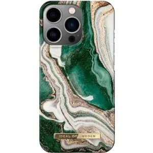 iDeal Of Sweden Fashion pre iPhone 13 Pro golden jade marble
