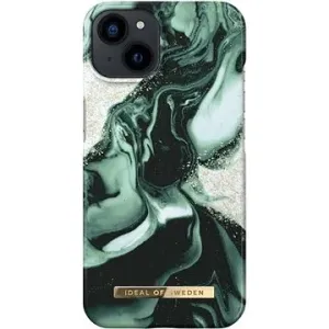 Fashion iDeal Of Sweden na iPhone 14 Golden Olive Marble