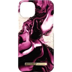 Fashion iDeal Of Sweden na iPhone 14 Golden Ruby Marble