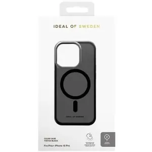 iDeal Of Sweden Ochranný kryt Clear Case s Magsafe na iPhone 15 Pro Tinted Black