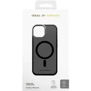 iDeal Of Sweden Ochranný kryt Clear Case s Magsafe na iPhone 15 Tinted Black