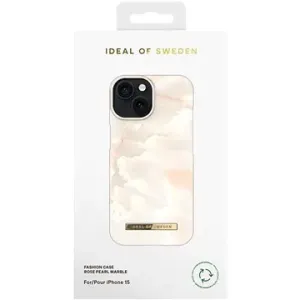 iDeal Of Sweden Ochranný kryt Fashion na iPhone 15 Rose Pearl Marble