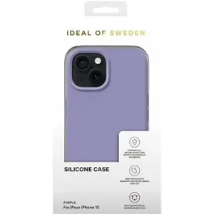 iDeal Of Sweden Silikónový ochranný kryt na iPhone 15 Purple