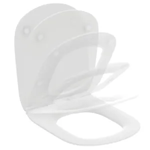 IDEAL STANDARD - Tesi WC doska ultra plochá, SoftClose, matná biela T3527V1
