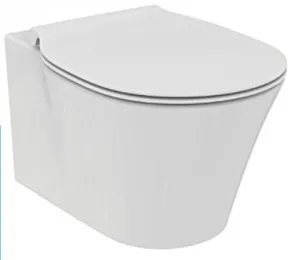 Ideal Standard Connect Air - SET Závesné WC AQUABLADE + sedátko ultra ploché, Soft-Close, biela E008701