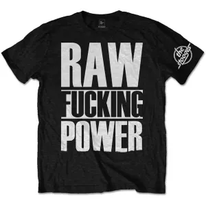 Iggy & The Stooges tričko Raw Čierna L