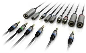IK Multimedia iLine Cable Kit 1,5 m-30 cm-60 cm Audio kábel