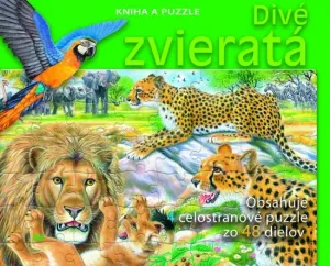 Divé zvieratá - Kniha a puzzle - Kolektív