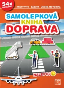 Samolepková kniha - Doprava - Simona Kadlíková