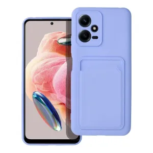 Forcell Card Case obal, Xiaomi Redmi Note 12 5G, fialový
