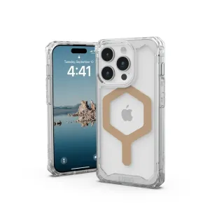 ( UAG ) Urban Armor Gear Plyo s Magsafe  iPhone 15 Pro ice zlatý