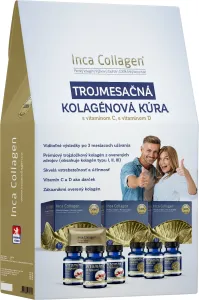 Inca Collagen Bioactive Collagen 90 x 3g + 3x Vitamin C + 3x Vitamin D3 90 x 3g + 3x Vitamin C + 3x Vitamin D3