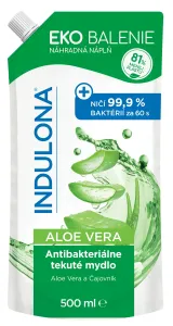 Indulona Antibakteriálne tekuté mydlo Aloe Vera - náhradná náplň 500 ml