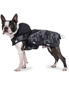 Oblečenie Samohýl - Splendor ll army čierna vesta pre psy 28cm #8214319