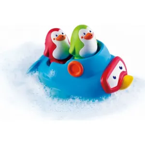 Infantino Water Toy Ship with Penguins hračka do kúpeľa