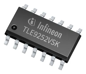 Infineon Tle9252Vskxuma1 Can Fd Transceiver, 5Mbps, -40To150Deg C #2457423