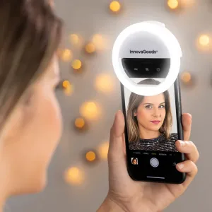 V0103207 InnovaGoods Nabíjateľné kruhové selfie svetlo Instahoop InnovaGoods
