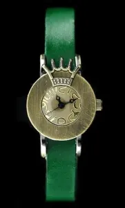 Dámske hodinky  TAYMA - RETRO PUNK 28 - zelené (zx585f) #7873784
