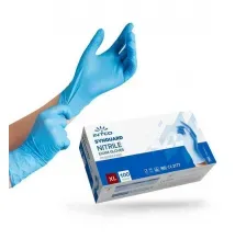 Intco jednorazové nitrilové rukavice modré L