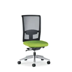 Kancelárska otočná stolička GOAL AIR, výška operadla 545 mm interstuhl #3727903