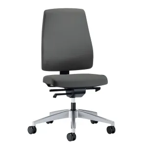 Kancelárska otočná stolička GOAL, výška operadla 530 mm interstuhl #3727836