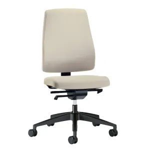 Kancelárska otočná stolička GOAL, výška operadla 530 mm interstuhl #3727880