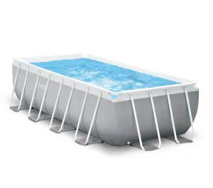 Intex Bazén s konštrukciou Rectangular 4 m × 2 m × 1 m, filtrácia, rebrík 26788NP
