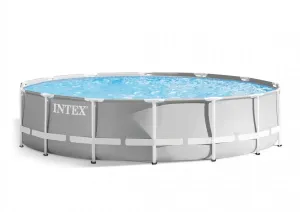INTEX Bazén Prism Frame, 427 × 107 cm, (filtrácia, rebrík, podložka, kryt)