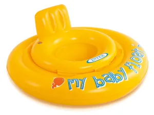 Kruh detský dvojitý MY BABY FLOAT INTEX 56585 varianta: žltá