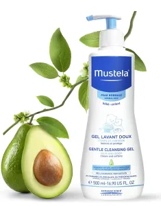Mustela Bébé Gentle Cleansing Gel šampón a sprchový gél 2v1 pre deti 500 ml