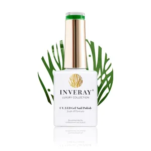 Inveray UV/LED Gél lak N°142 RAINY LEAF 10ml