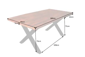 Jedálenský stôl EURYTOS Dekorhome 180x90x75 cm