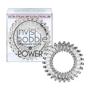 Invisibobble Power Hair Ring 3 ks gumička na vlasy pre ženy Crystal Clear