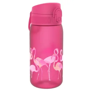Ion8 One Touch Kids fľaška na vodu pre deti Flamingos 350 ml