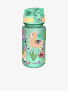 Ion8 One Touch Kids fľaška na vodu pre deti Llamas 350 ml