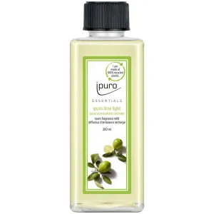 ipuro Essentials Lime Light náplň do aróma difuzérov + náhradné tyčinky do aróma difuzérov 200 ml