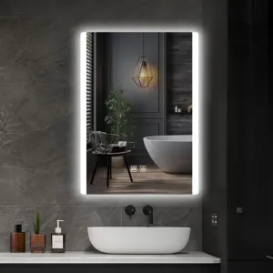 IREDA Kúpeľňové LED zrkadlo s osvetlením, 70 x 50 cm #7840601