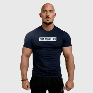 Pánske funkčné tričko Iron Aesthetics Vibe, navy