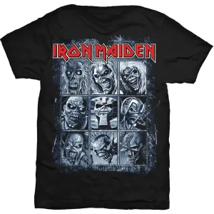 Iron Maiden tričko Nine Eddies Čierna XL