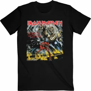 Iron Maiden tričko Number of the Beast Čierna L