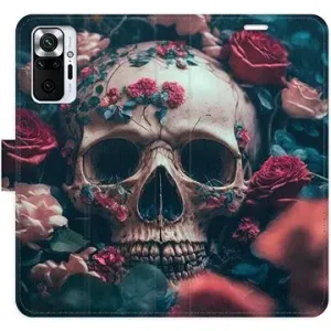 iSaprio flip puzdro Skull in Roses 02 pre Xiaomi Redmi Note 10 Pro